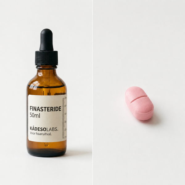 Topische finasteride vs. orale finasteride