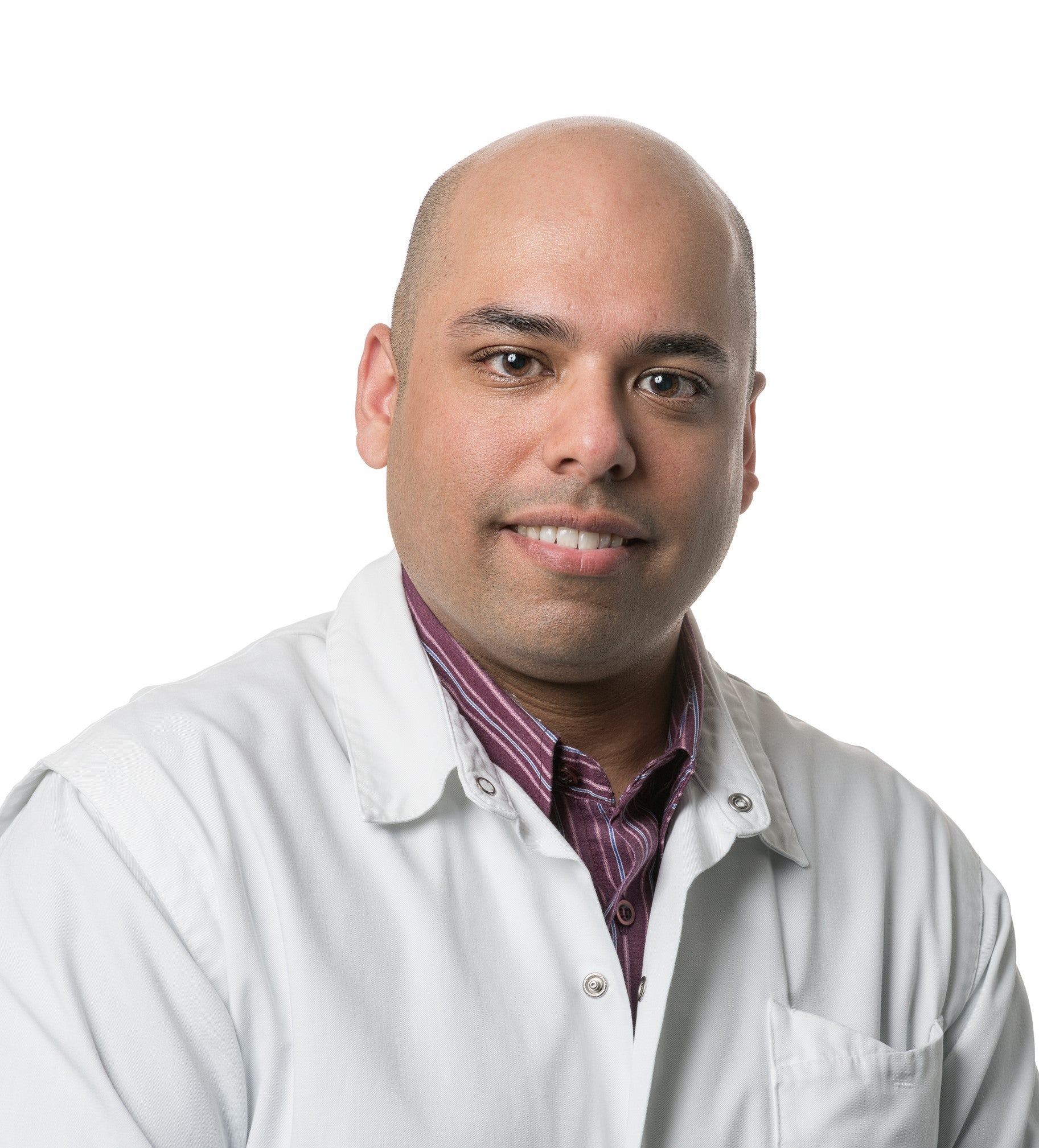 Prof. dr. Sherief Janmohamed, dermatoloog en professor aan het Universitair Ziekenhuis Brussel
